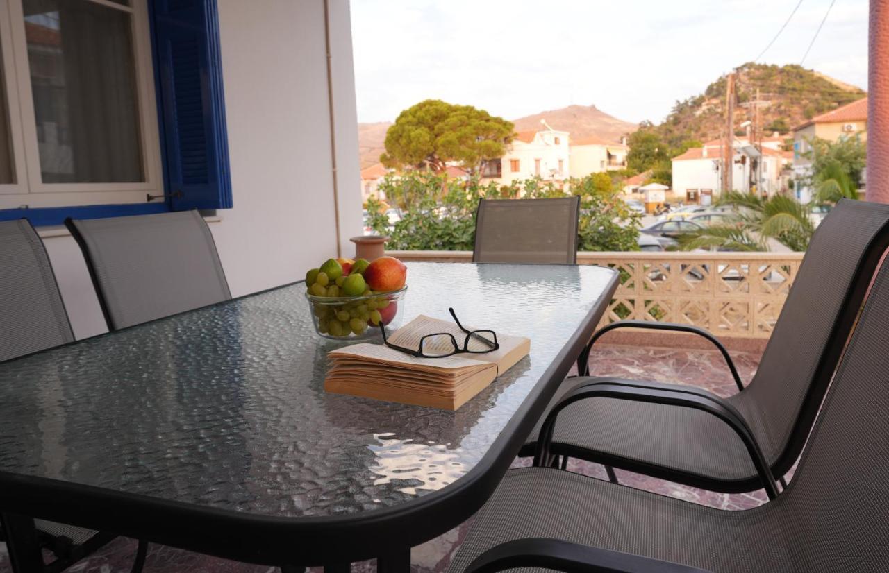 La Skala Eressos Holiday Apartments Экстерьер фото